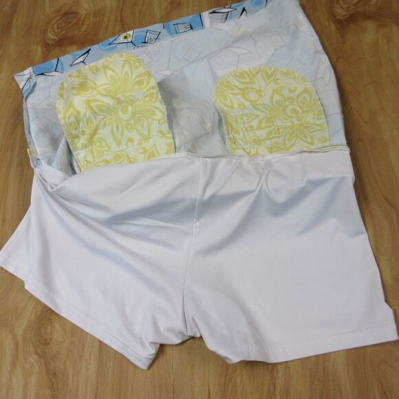 LOUDMOUTH Golf Partini Classic Skort Sz 8 Martini Cocktails Blue Skirt Shorts - Picture 16 of 16